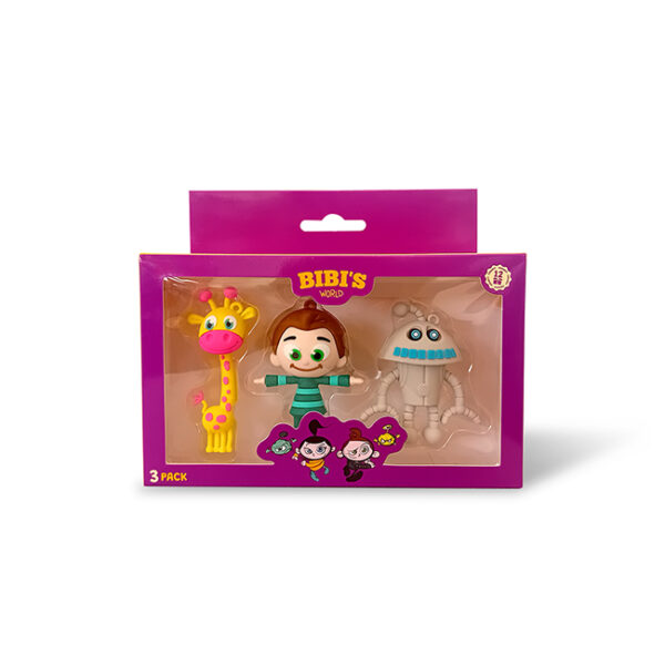 Figure ŽIŽI, BOBI I ROBOT R1 - set 3 kom.